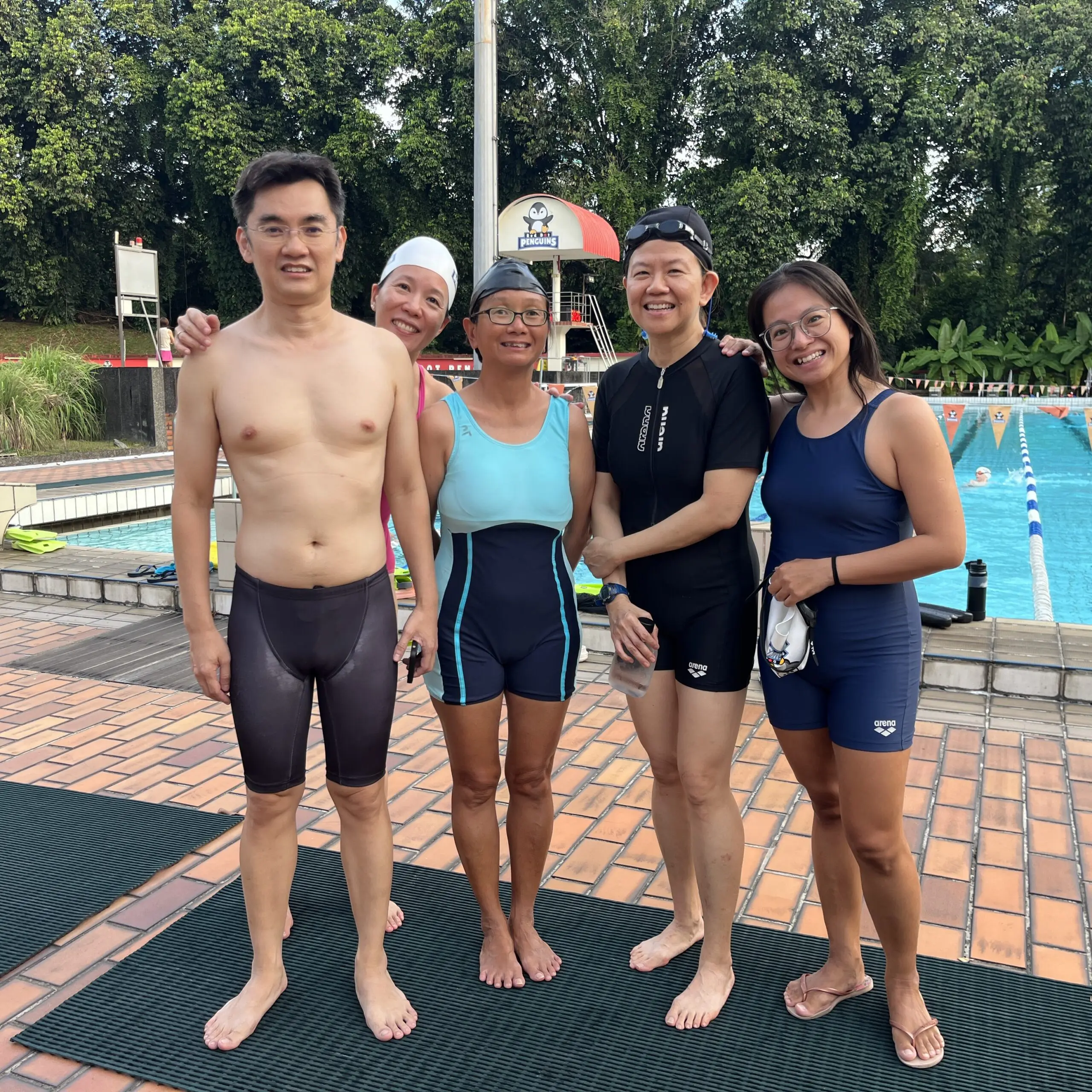 Social Swim Club - Image - Red Dot Penguins